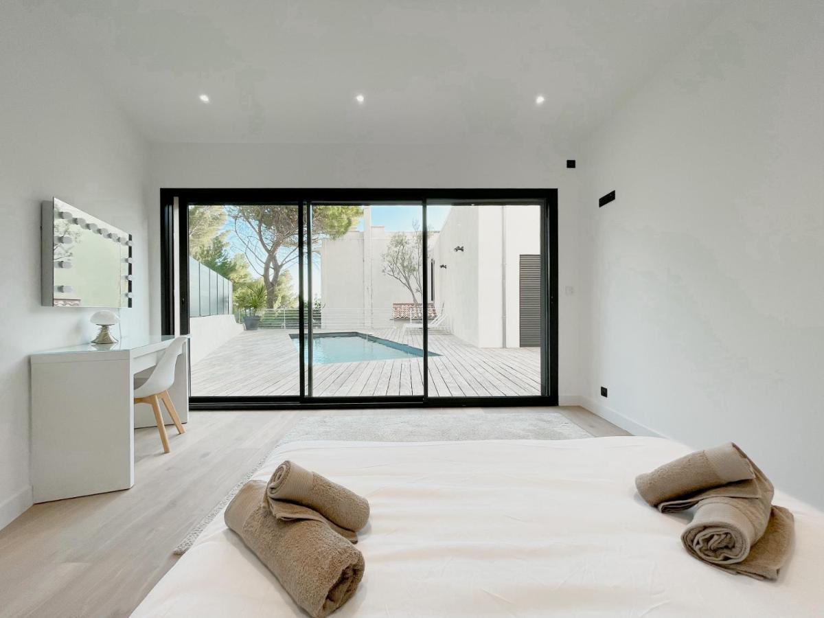 Villa Marine - 10 Pers - Centre Cassis - Piscine Eksteriør bilde